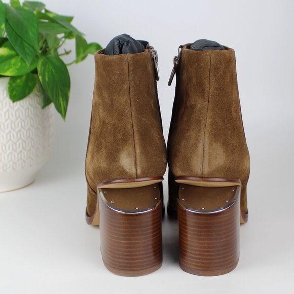 RARE Alexander Wang Gabi Suede Ankle Boots–Discontinued Chic Daily to Date Style - Picture 14 of 16